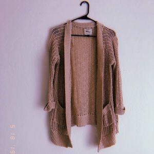 Cotton On Taupe Cardigan